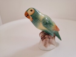 Herendi Papagáj Porcelánfigura