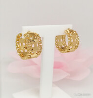 Xuping aranyozott antiallergén karika fülbevaló, 18 mm (4040)