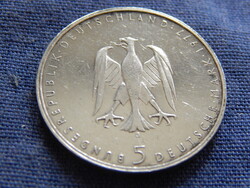 Németország 5 Mark 1977 G 0.6250 ezüst 11,2 g 200. Évforduló - Carl Heinrich von Kleist születése
