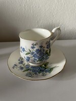 Royal Albert "Forget-Me-Not" kávés csésze és csészealj !