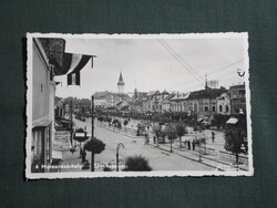 Képeslap,Románia,Târgu Mureș,Marosvásárhely,Széchenyi tér,uránia kereskedés kiadás ,1940-