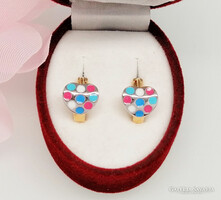 Xuping aranyozott antiallergén karika fülbevaló, 14 mm (4090)