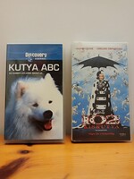 2 darab VHS kazettát jó állapotban, videó kazetta