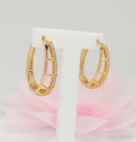 Xuping aranyozott antiallergén karika fülbevaló, 23 mm (3067)