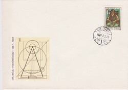 Alkalmi boríték 1987 - Uitz Béla
