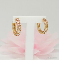 Xuping aranyozott antiallergén karika fülbevaló, 19 mm (3060)