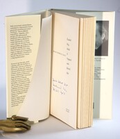 Dedikált Krasznahorkai László  - Északról hegy, délről tó Első kiadás a Nobel-díjas író regénye !!