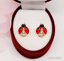 Xuping aranyozott antiallergén karika fülbevaló, 12 mm (3051)