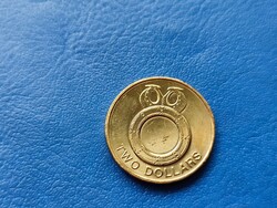 SALAMON-SZIGETEK 2 DOLLÁR 2012 BOKOLO KAGYLÓ-DÍSZ! II.ERZSÉBET IDŐS! UNC! RITKA!