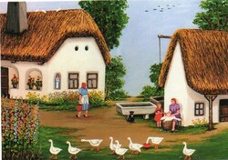 Képeslap:  Török János képzőművész.