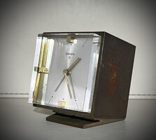 Svájci Art deco asztali vagy utazó óra ! Mechanikus - ébresztős !