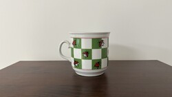Katicás cseh Thun porcelán bögre