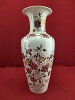 Zsolnay pillangó mintás 34 cm-es váza