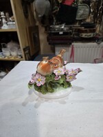 Herendi porcelán madár figura