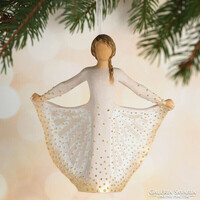 Willow Tree figura függődísz "Butterfly" szobor karácsonyra