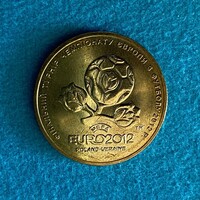 Ukraine - 1 hryvna - 2012 coin - EURO 2012 - UNC