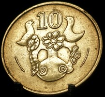 Ciprus 10 cent, 1992 C01D4