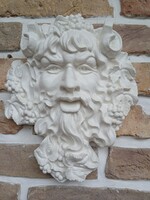 Bacchus head statue made of artificial marble