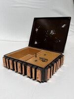 Szépséges Iparművészeti LADOR svájci szerkezetű zenedobozka