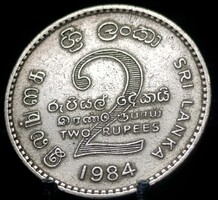 Srí Lanka 2 rúpia, 1984 C08C4