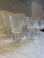 Kristály borospohár készlet  12 db