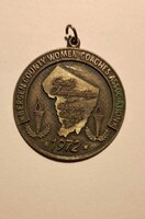 1972 Bergen County érme – USA sport relikvia”