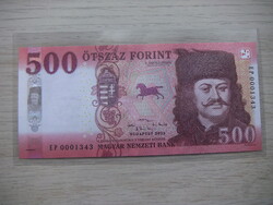 500 Forint 2022  UNC  ( Alacsony sorszám  )