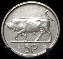 Írország 5 penny, 1994 D10I4