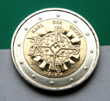 Németország - 2 euro emlékérme -  2023 - Nagy Károly születésének 1275. évfordulója