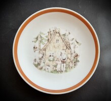 Kahla gyerek mese tányér Jancsi és Juliska