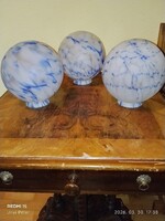 Art Deco gömb lámpa búra