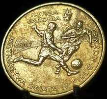 Lengyelország 2 Zloti, 2002 FIFA Labdarúgó Világkupa 2002 Korea/Japán E04B4