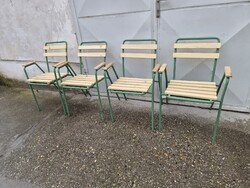 Retro kerti székek rakásolható vendéglátos székek karos kerti székek éttermi székek bisztró büfé szé