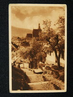 Képeslap, Prachatice, Csehország. Szent Jakab-templom (Kostel svatého Jakuba)