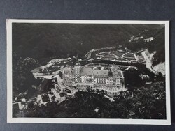 Régi képeslap Lillafüred látképe légi felvétel - Margit fényképészet  postatiszta