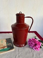 Barna Jászkiséri Ceglédi  vizes zománcos zománcozott kanna