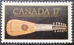 KA789 / Kanada 1981 „A zene tekintete” kiállítás bélyeg postatiszta