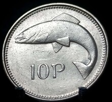 Írország 10 penny, 1993 B09G4