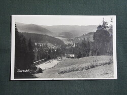 Képeslap,Románia,Borsec,Borszék fürdő,sétány,község látkép,részlet,Heiter György kiadás,1940-