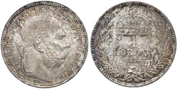 1895 ezüst 1 korona UNC igazi tisztítatlan gyönyörű patinás valódi GYŰJTEMÉNYES darab (KZE)