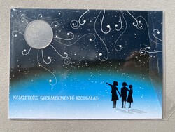 2005 Gyermekmentő Szolgálat 50 Forint elsőnapi veret bliszter: ALACSONY SORSZÁM: 00514