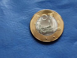 TAJVAN 20 JÜAN 2001 HAJÓ! BIMETÁL! RITKA! UNC!