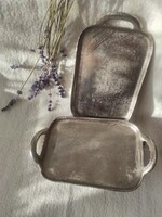 IM Design antikolt alumínium tálca fogantyúval – 2 db