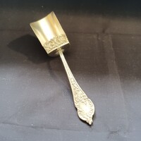 Ezüst füszeres- cukros kanál, Peruzzi Florence Silver 800