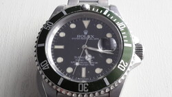 Rolex submariner zöld hulk,Eta bronz automata óra