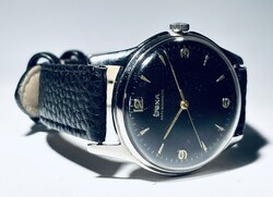 1958-as jumbo doxa szervizelt 1147-es pontos szerkezet, új bőrszíj karcmentes tok 36,69 cm Omega