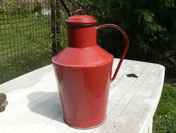 Régi , retró zománcozott ceglédi kanna