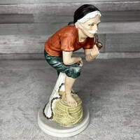 Foreign Capodimonte stílusú kerámia tengerész