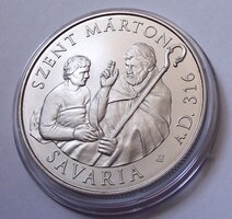 Szent Márton 2000 forintos, BU, UNC érme