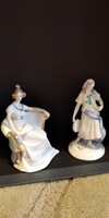 2 antik Rosenthal mini porcelán figura